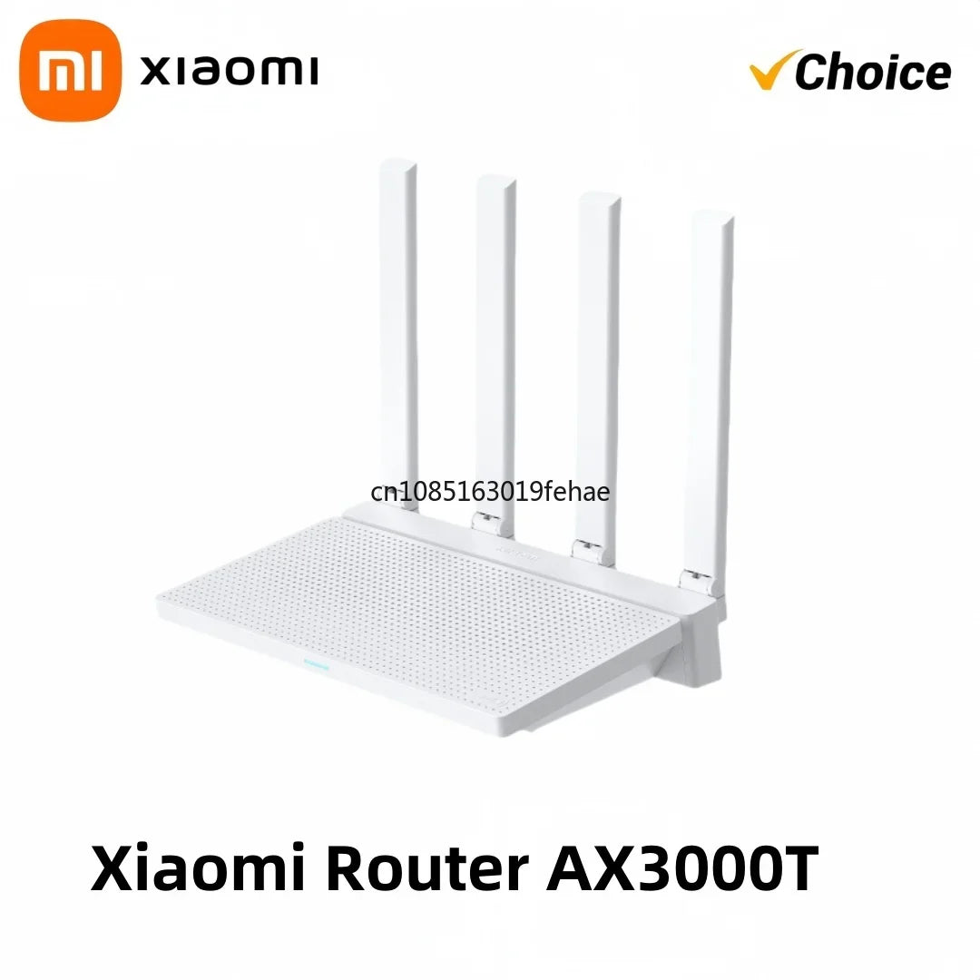 New  Router AX3000T IPTV Mesh Networking Gigabit Ethernet Ports Gaming Accelerator Repeater Modem Signal Amplifier