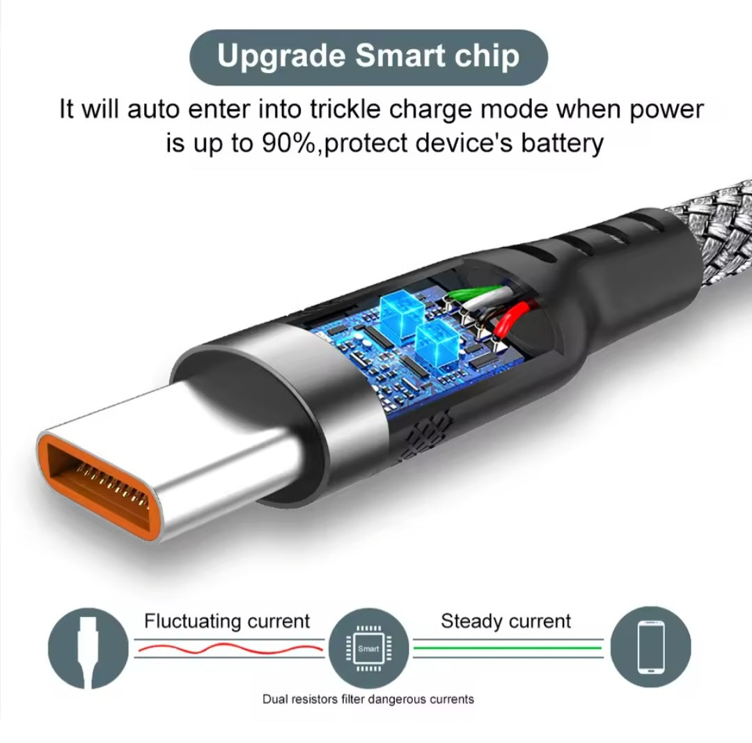 USB TYPE C Cable 5A Super Fast Charge Cable for Huawei 3M 5M 8M USB C Extension Cable for Samsung Xiaomi Oppo Oneplus Universal